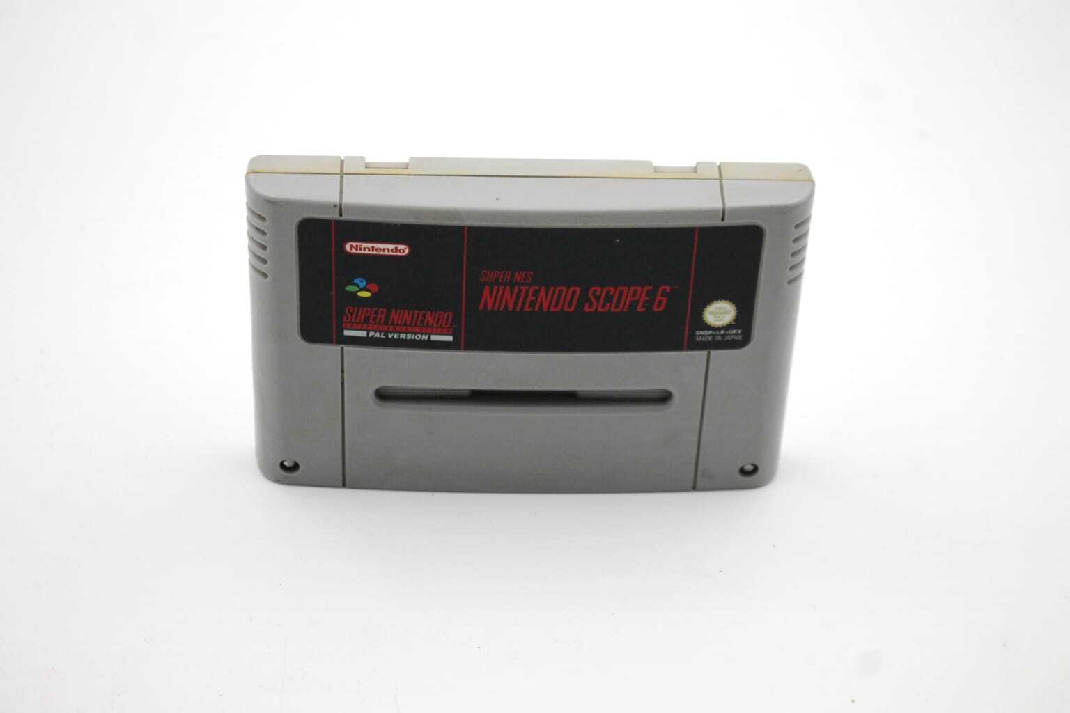 Official Nintendo SNES Super Nintendo Nintendo Scope 6 Cart Only