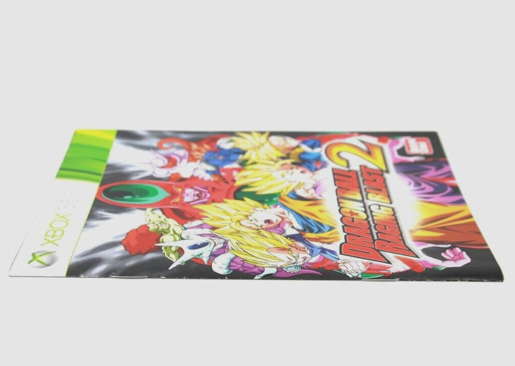 Dragon Ball Raging Blast 2 - Xbox 360 **MANUAL ONLY**