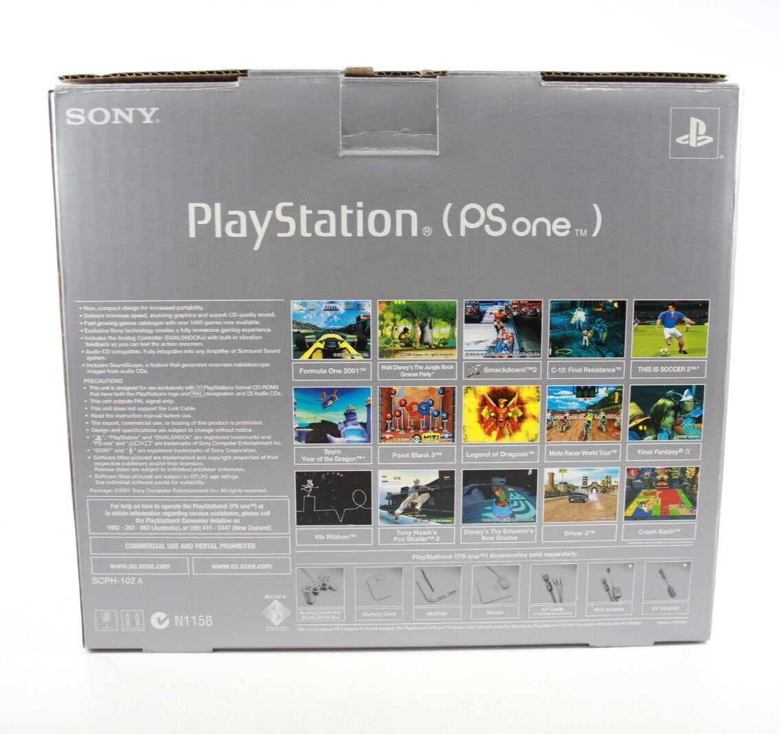 Sony PlayStation (PS one) Atlantis LIMITED Edition Console BOXED PS1 PSOne