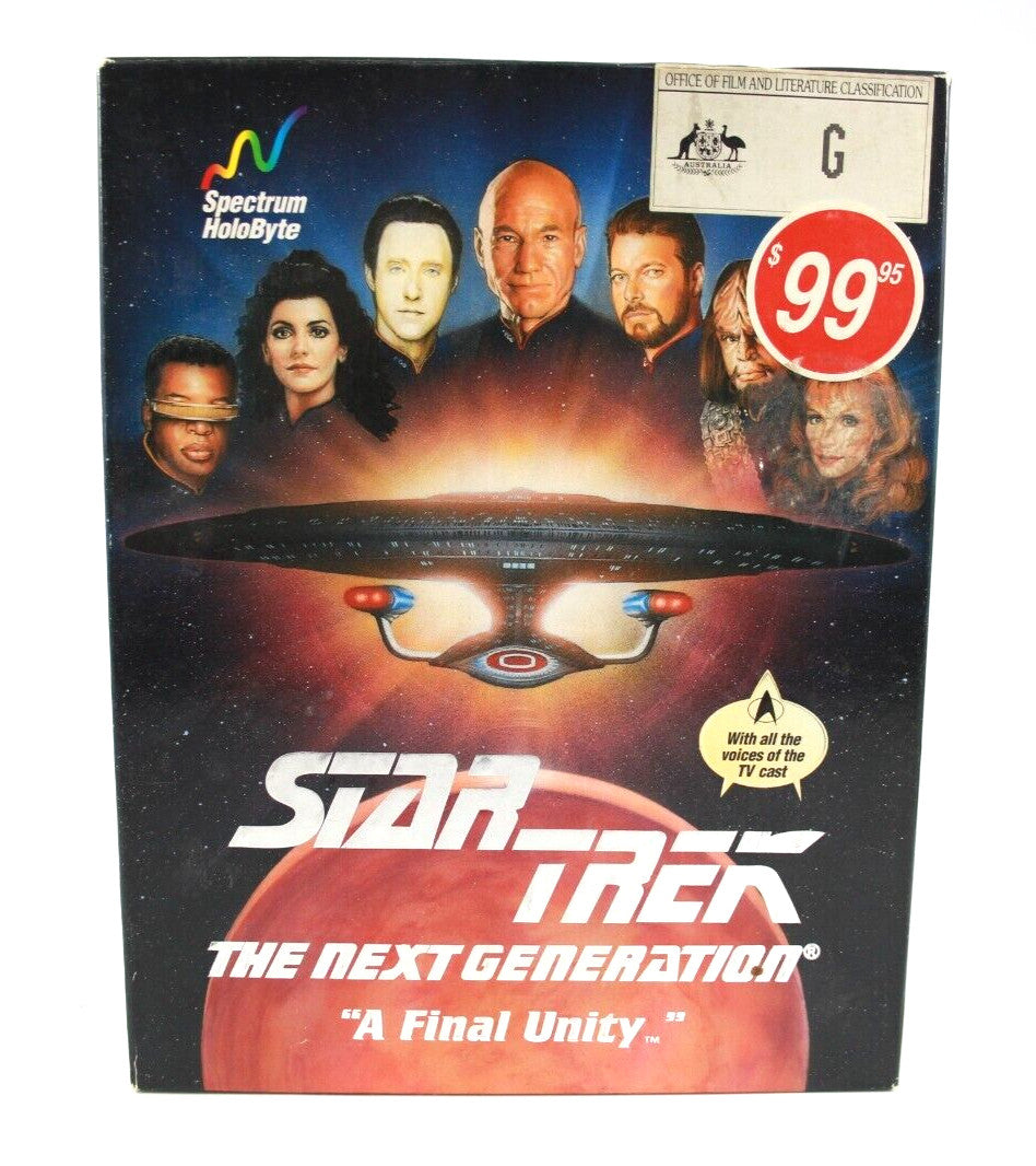 Star Trek: The Next Generation A Final Unity BIG BOX PC - PC CD-ROM