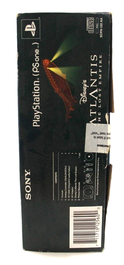 Sony PlayStation (PS one) Atlantis LIMITED Edition Console BOXED PS1 PSOne