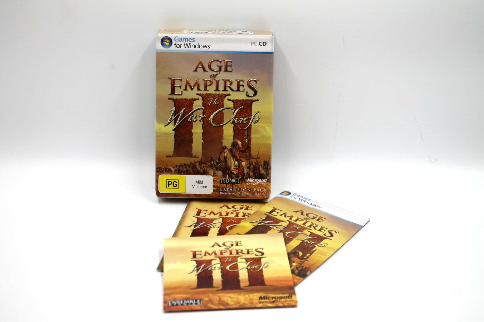 Age of Empires III: The War Chiefs game for PC/Windows
