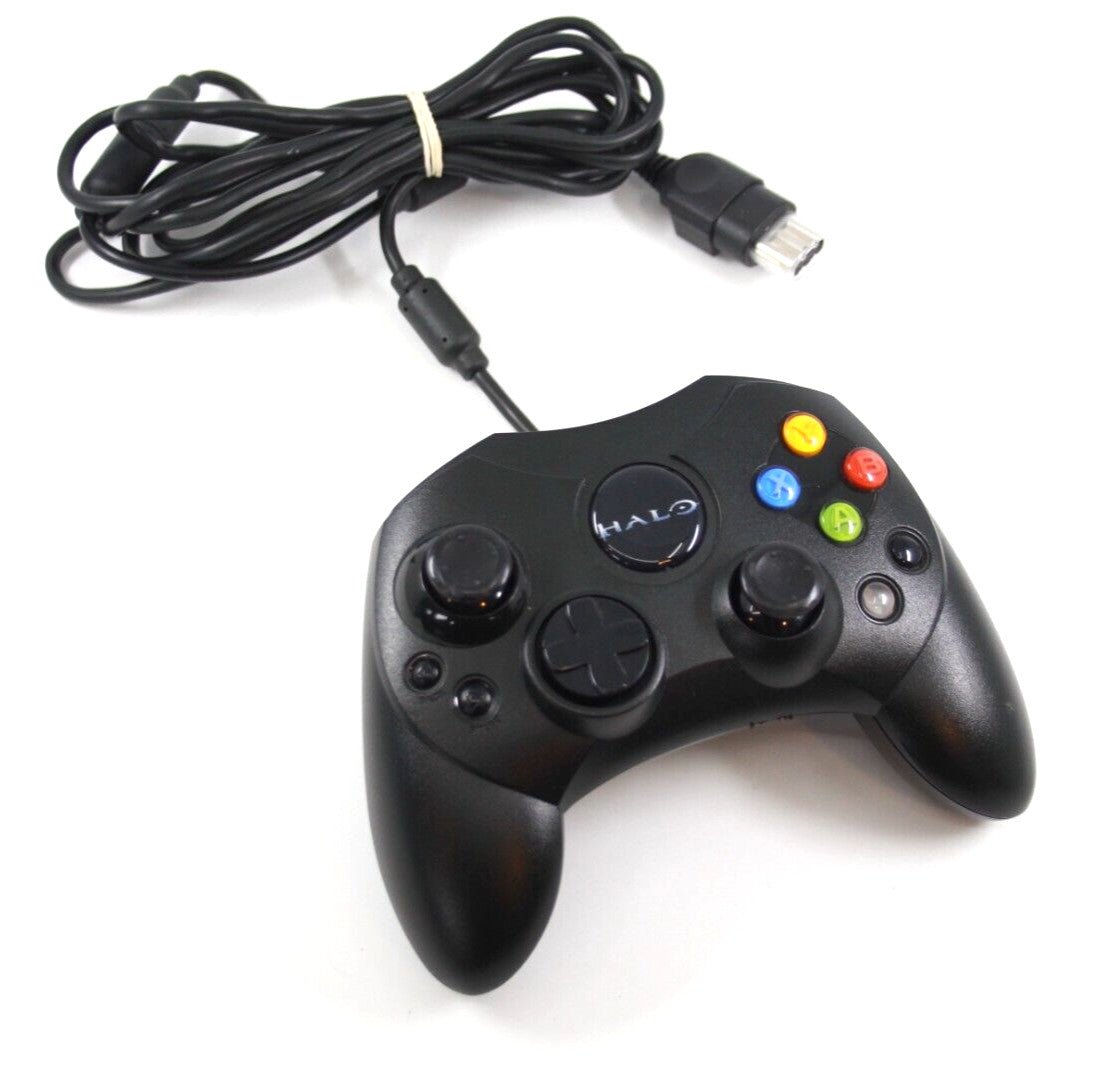 Genuine, Official Microsoft Xbox Original Wired Controller S (Halo/Black) 🎮