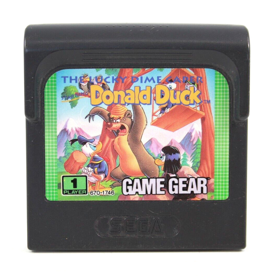 The Lucky Dime Caper Starring Donald Duck - SEGA Game Gear - WITH WARRANTY