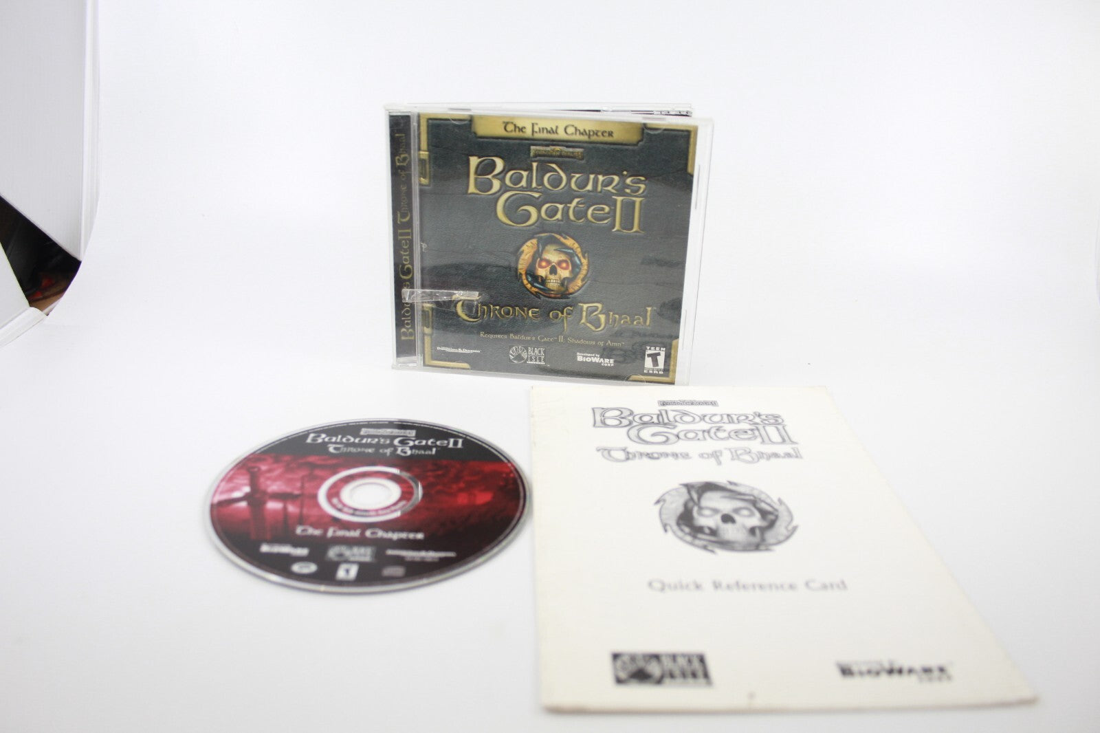 Baldur's Gate II: Throne of Bhaal PC Includes Reference Card
