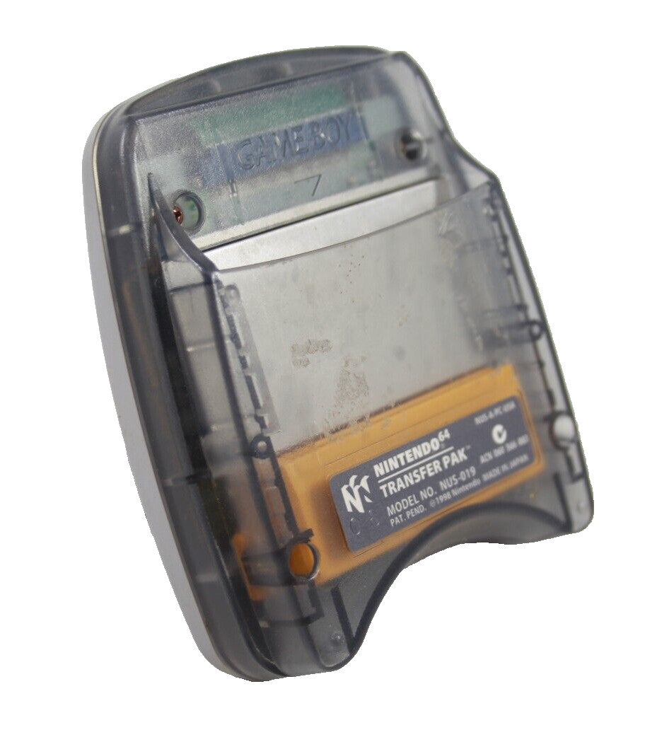 Genuine, Original Nintendo 64 (N64 ) Transfer Pak Pack NUS-019 - Pokemon Stadium