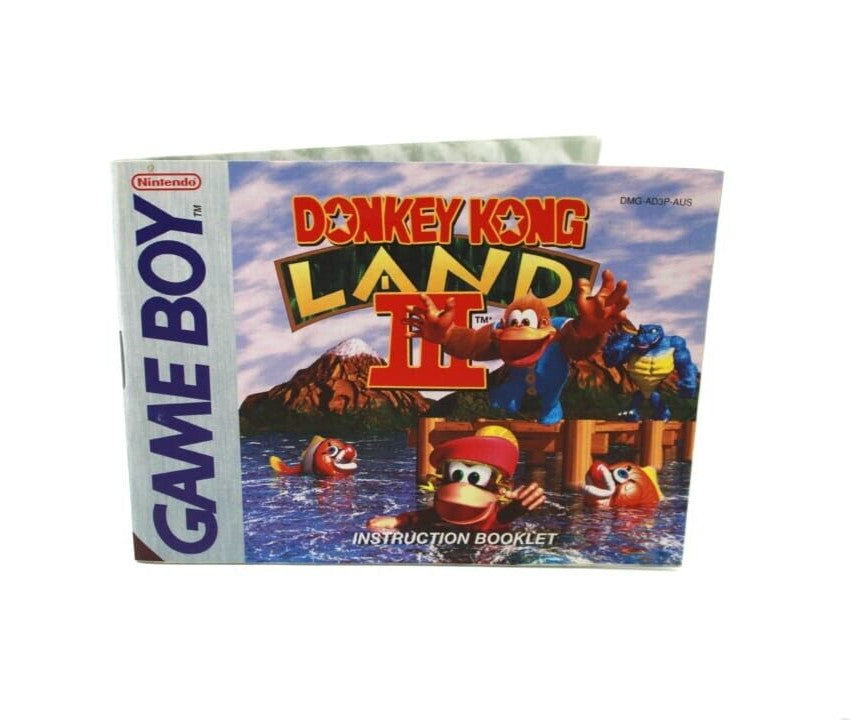 Donkey Kong Land 3 - (Nintendo Game Boy) ***Manual Only***