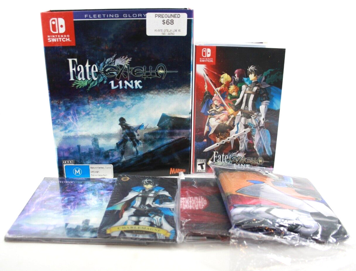 Fate Extella Link Fleeting Glory Limited Edition - Nintendo Switch
