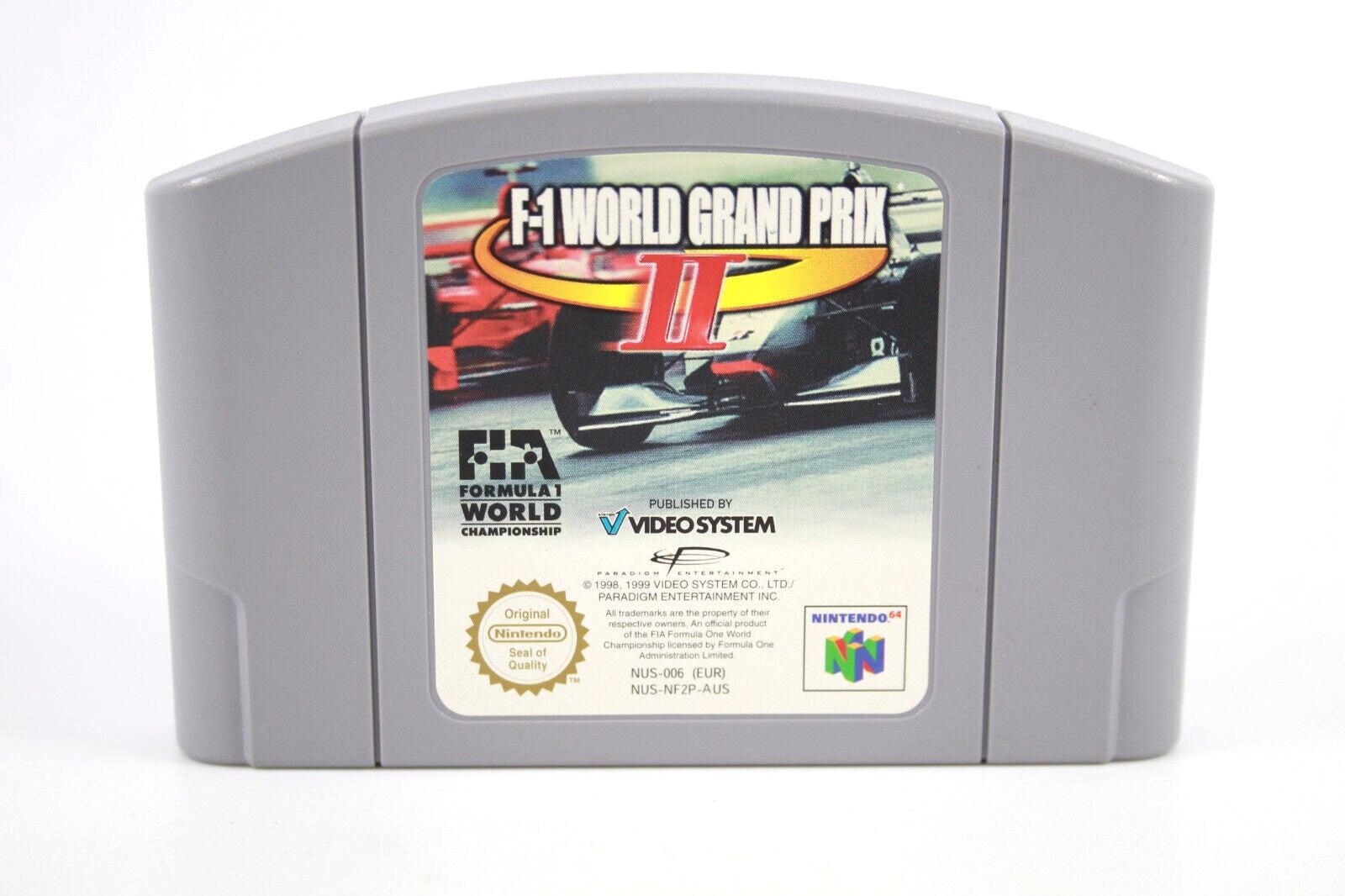 F-1 World Grand Prix II - Nintendo 64 (N64) - WITH WARRANTY