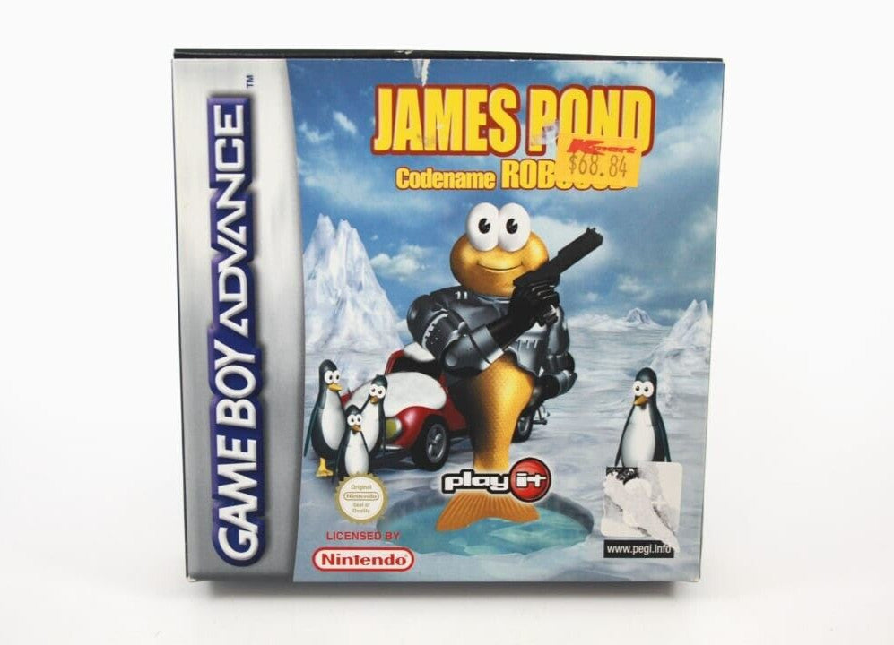 James Pond Codename Robocod - Nintendo Game Boy Advance (GBA) *BOX ONLY*