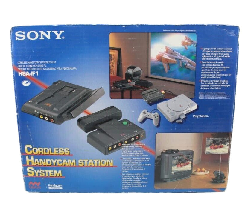 Sony HSA-IF1 Cordless HandyCam Station System For PlayStation 1 (PS1)