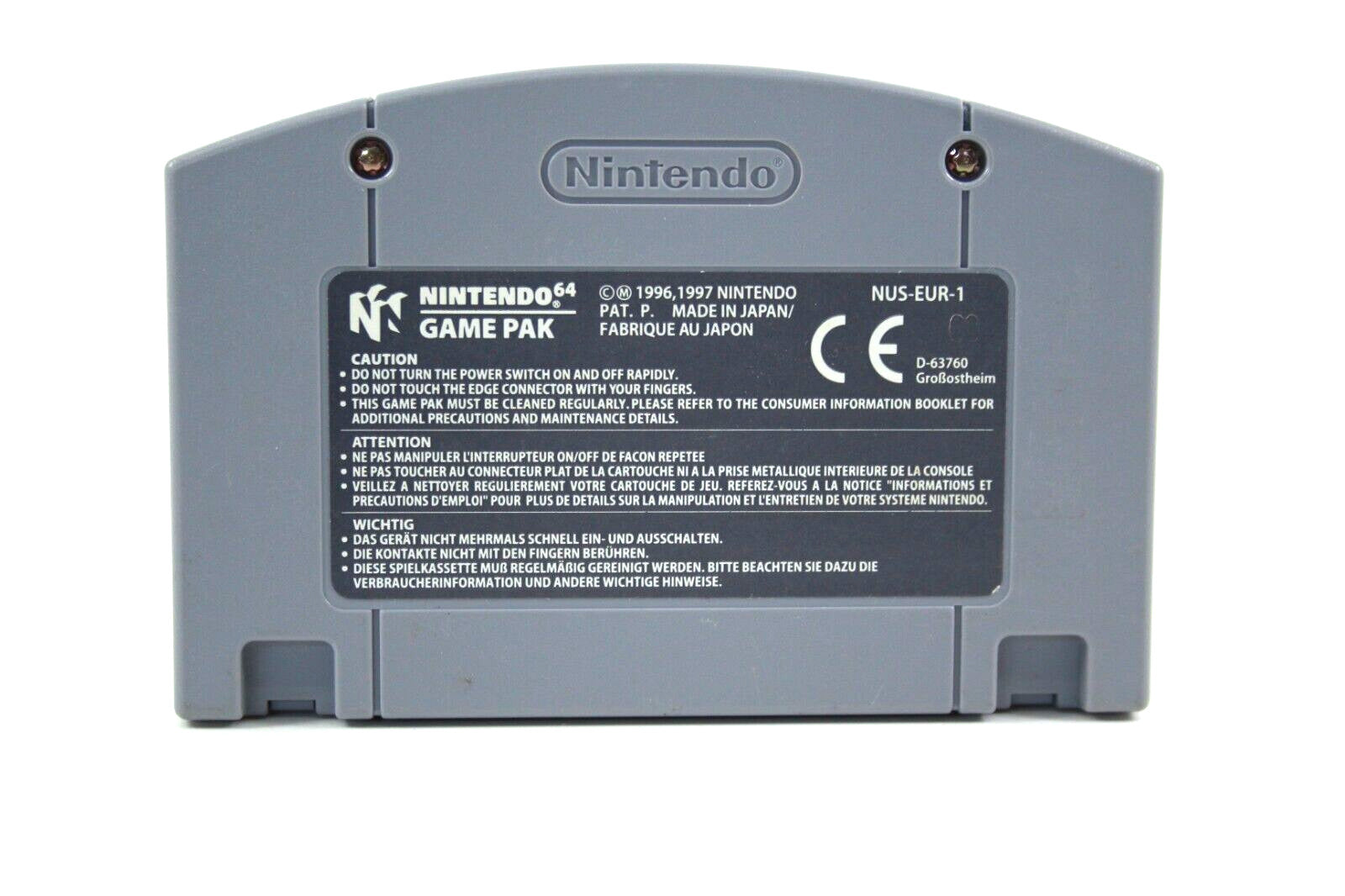 Earthworm Jim 3D - Nintendo 64 (N64) - WITH WARRANTY