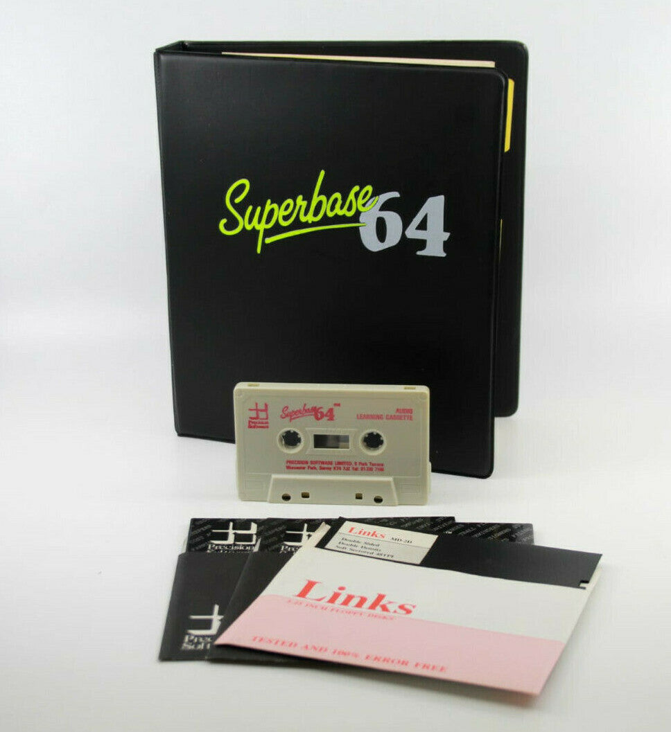 Superbase 64 Book + Software for Commodore 64