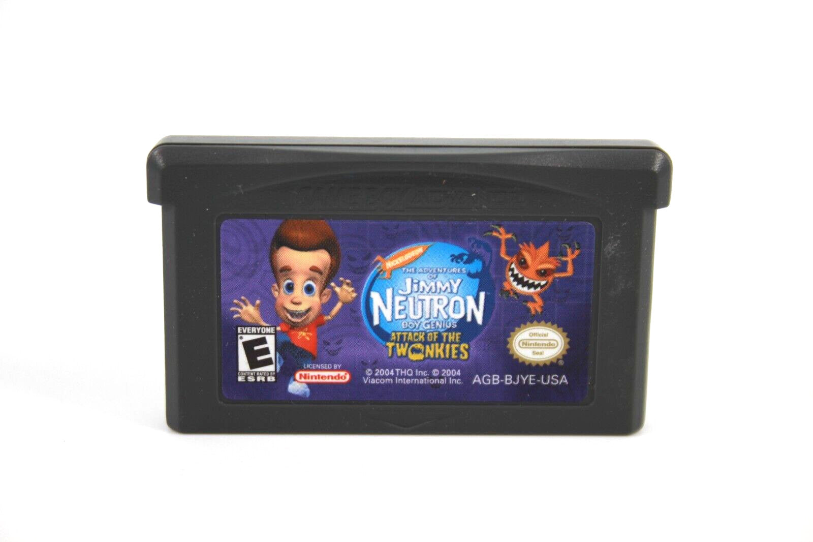 Jimmy Neutron: Boy Genius: Attack of the Twonkies - Nintendo Game Boy (GBA)