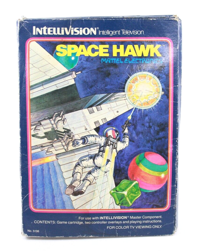 Space Hawk - Intellivision - WITH WARRANTY