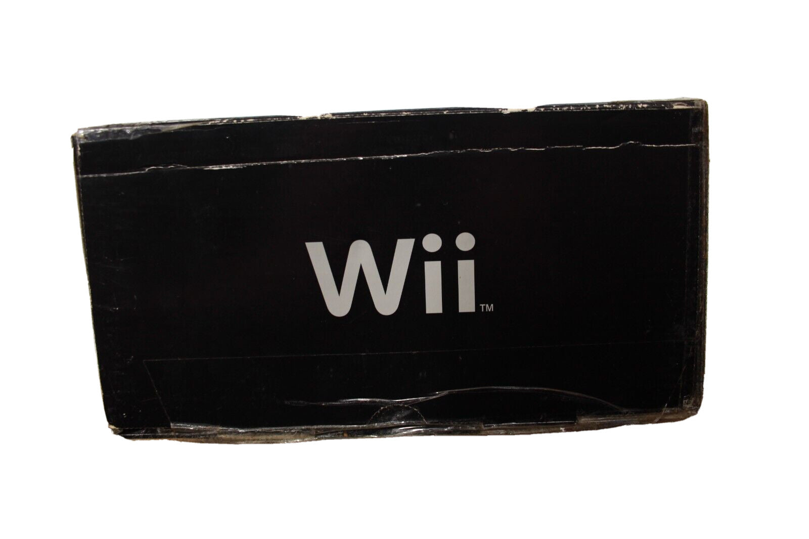 Nintendo Wii (Black) Mario Kart Wii Bundle **BOX ONLY**