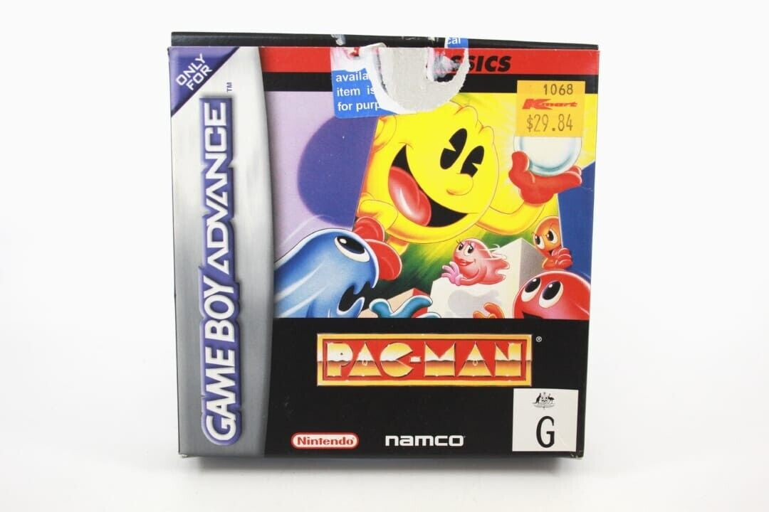 NES Classics Pac-Man - Nintendo Game Boy Advance (GBA) *BOX ONLY*