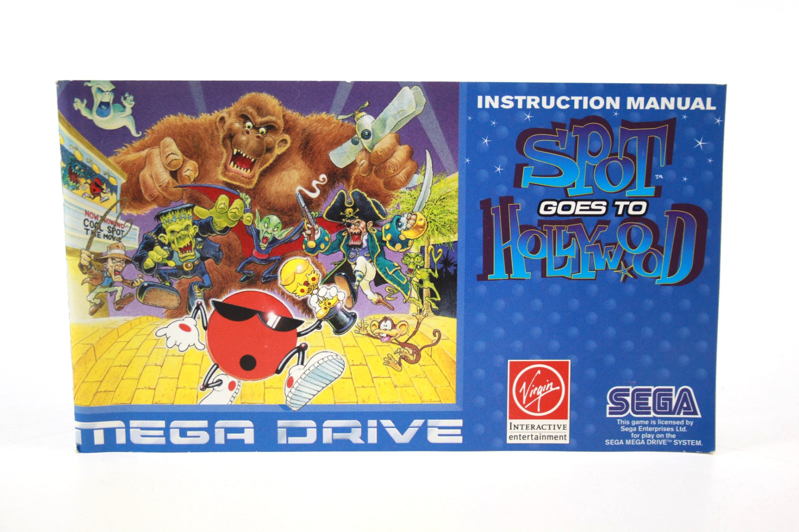 Spot Goes To Hollywood Sega Mega Drive GC PAL
