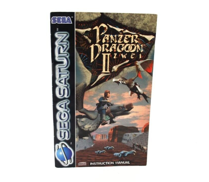 Panzer Dragoon II - SEGA Saturn ***Manual Only***