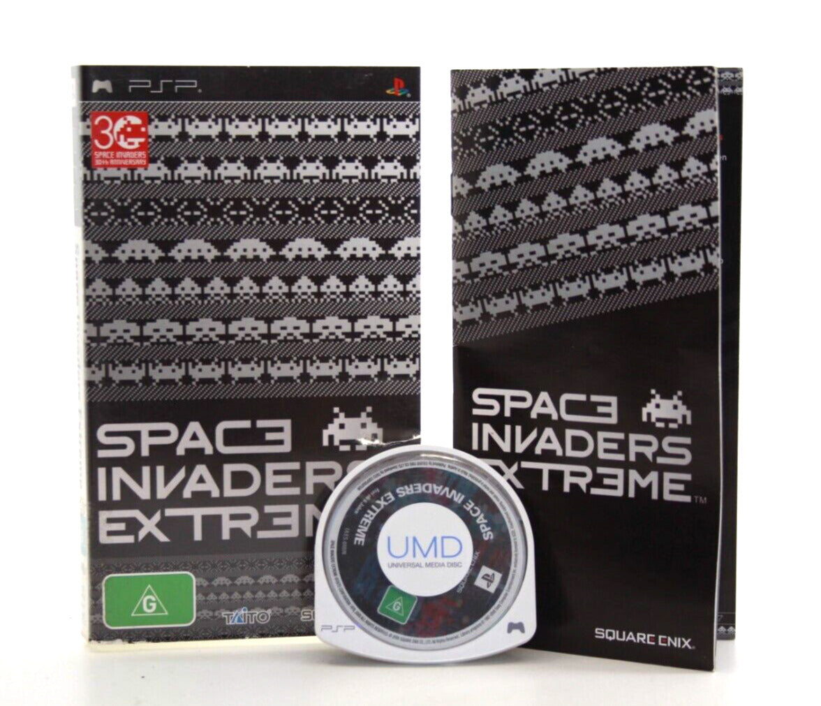 Space Invaders Extreme + Manual - PSP - Free Postage!