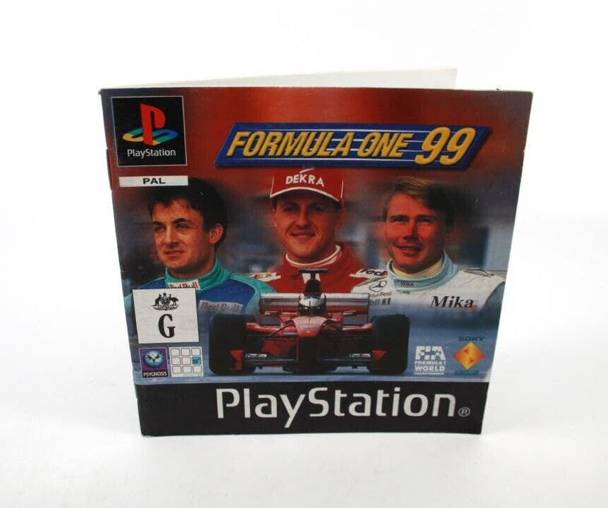 Formula 1 99 - PlayStation (PS1) ***Manual Only***