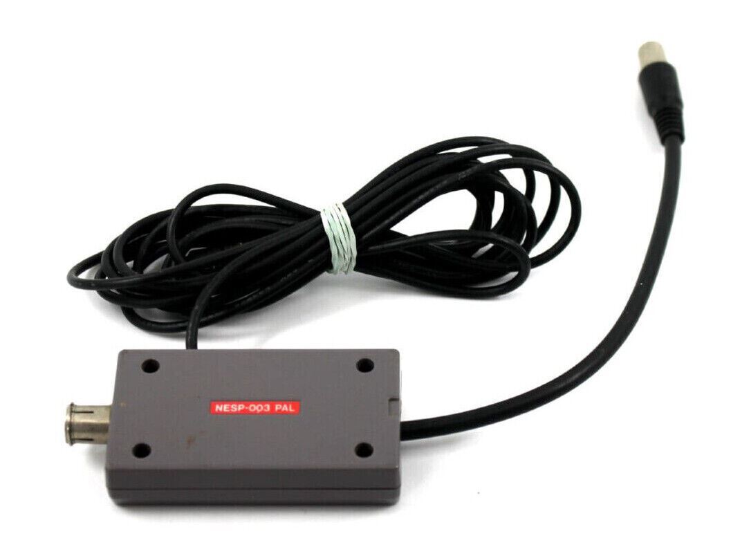 Genuine, Official Nintendo NES/SNES RF Adapter Switch Cable Cord - NESP-003 PAL