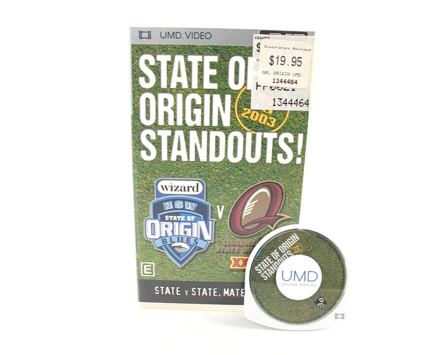 State of Origin Standouts 1991 To 2003 - Sony PlayStation Portable PSP UMD Video