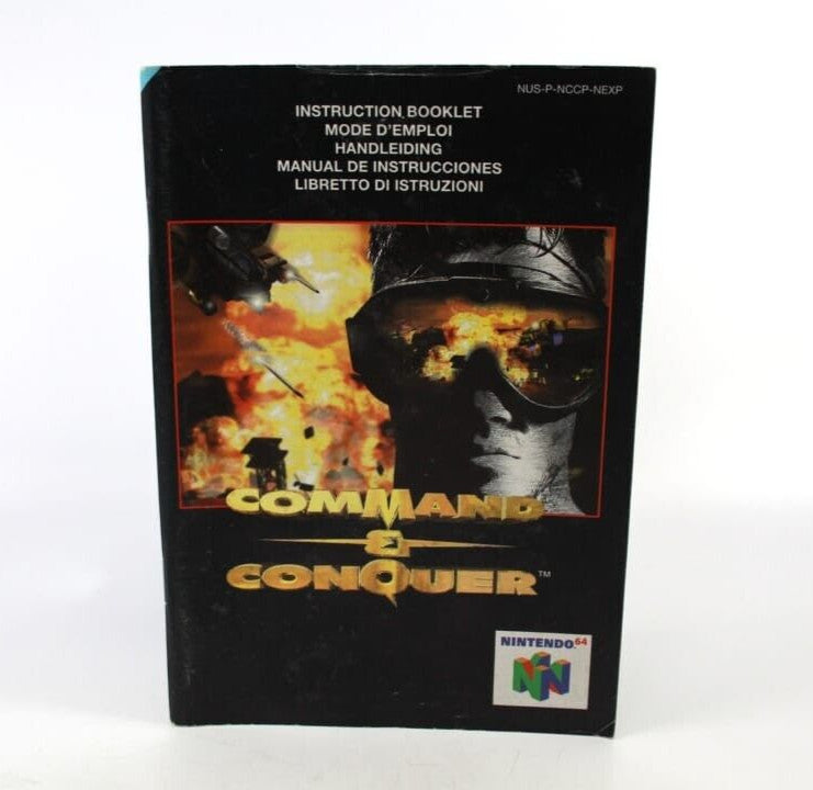 Command & Conquer - Nintendo 64 (N64) ***Manual Only***