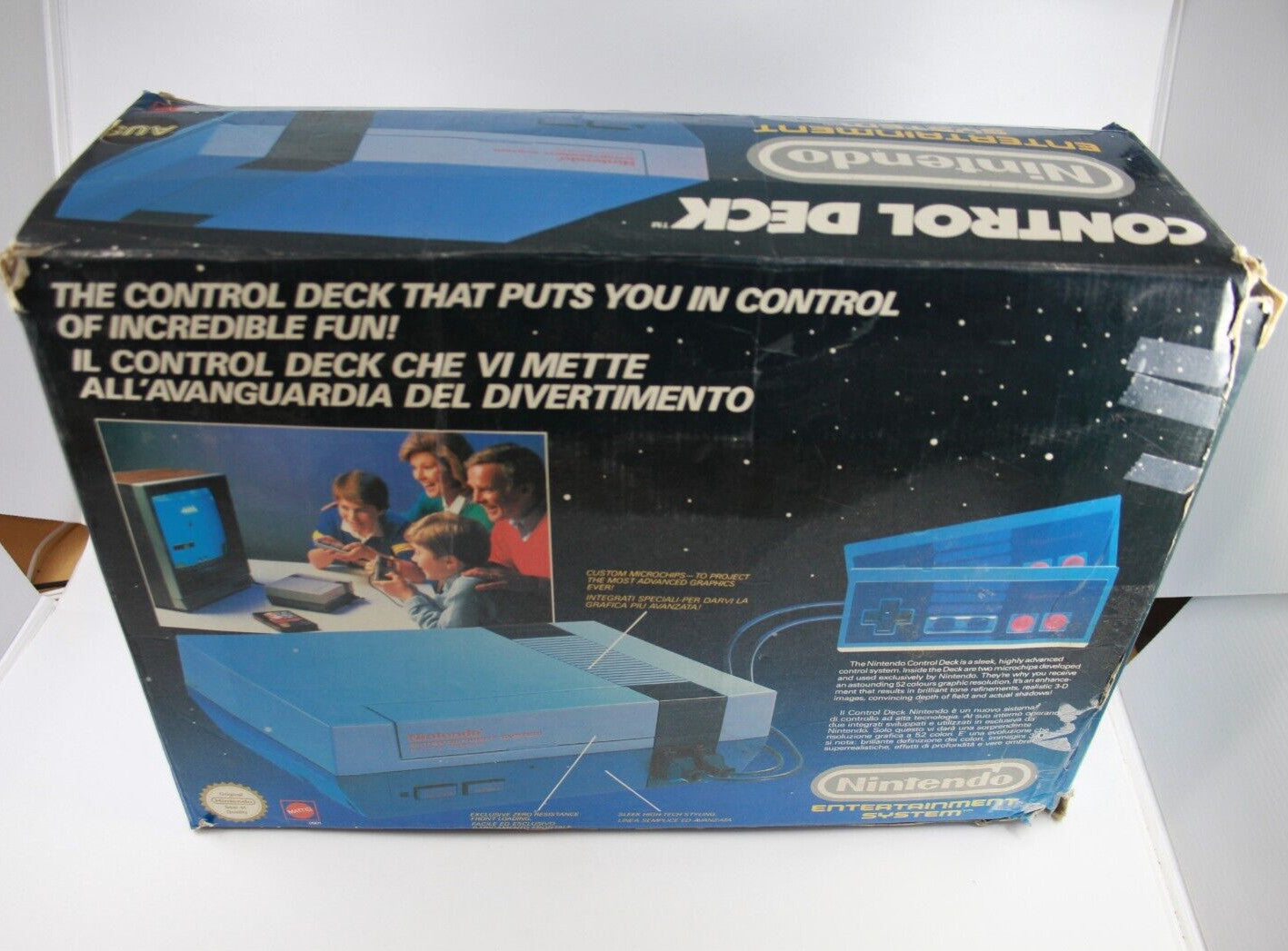 Official Nintendo Entertainment System NES Complete in box CIB - TESTED WORKING