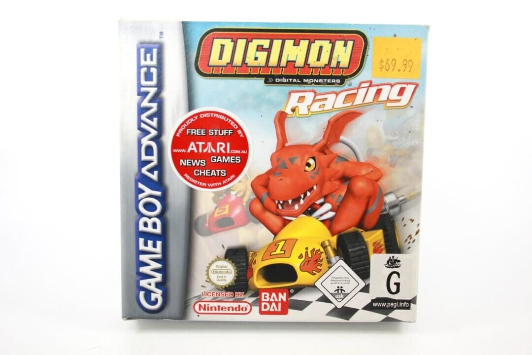 Digimon Racing - Nintendo Game Boy Advance (GBA) *BOX ONLY*