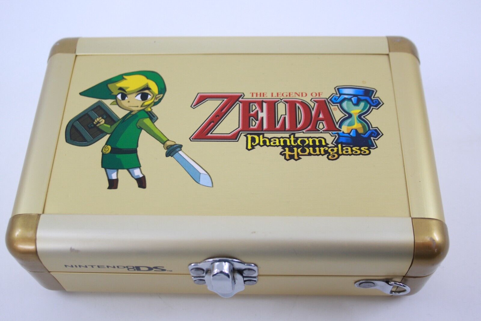 Official The Legend of Zelda Phantom Hourglass Nintendo DS Metal Case