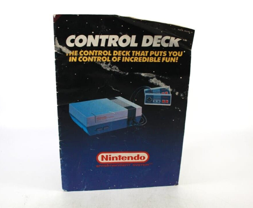 NES Console Control Deck Instruction Manual