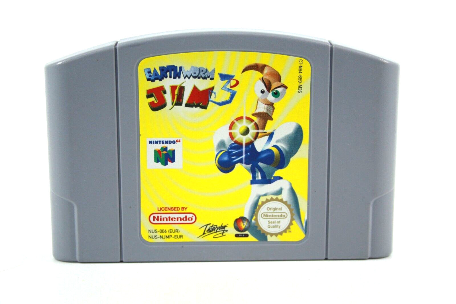 Earthworm Jim 3D - Nintendo 64 (N64) - WITH WARRANTY