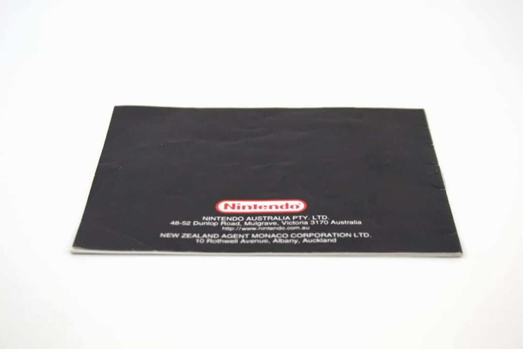 Solar Striker - Nintendo Game Boy (GB) **MANUAL ONLY**