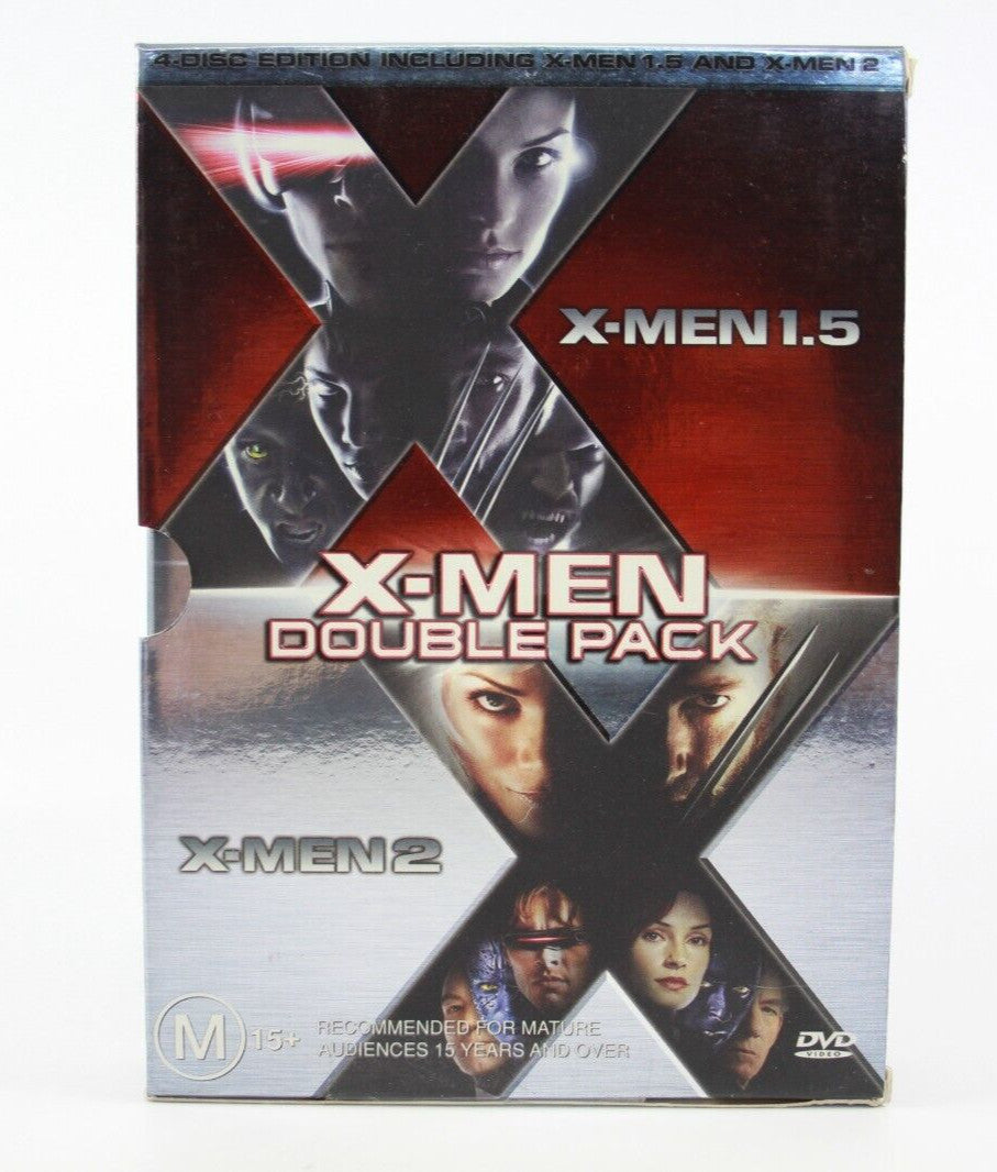 X- Men DVD DOUBLE PACK - X-Men 1.5 & X-Men 2