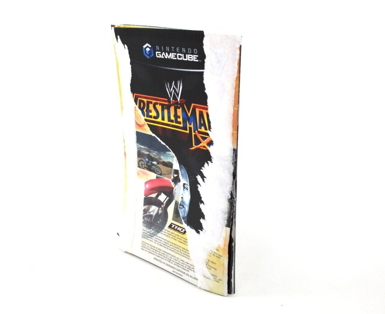 WWE Wrestle Mania - Nintendo GameCube ***Instruction Manual Only***