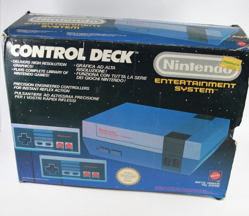 Official Nintendo Entertainment System NES Complete in box CIB - TESTED WORKING