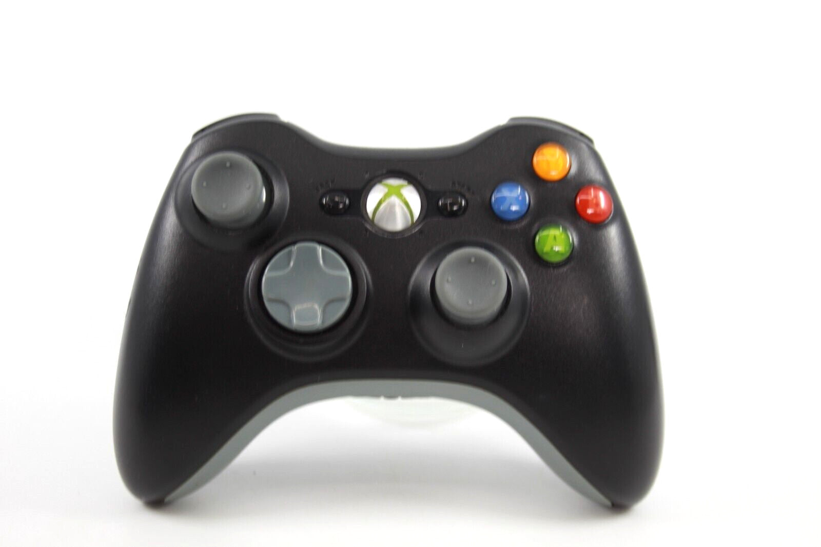 Genuine, Official Microsoft Xbox 360 Wireless Controller (Elite Black/Grey)
