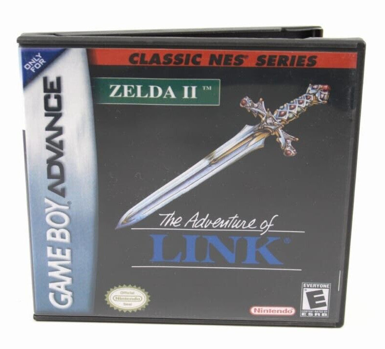 Zelda II: The Adventure of Link - Nintendo GBA **3P Custom Game Case Only**