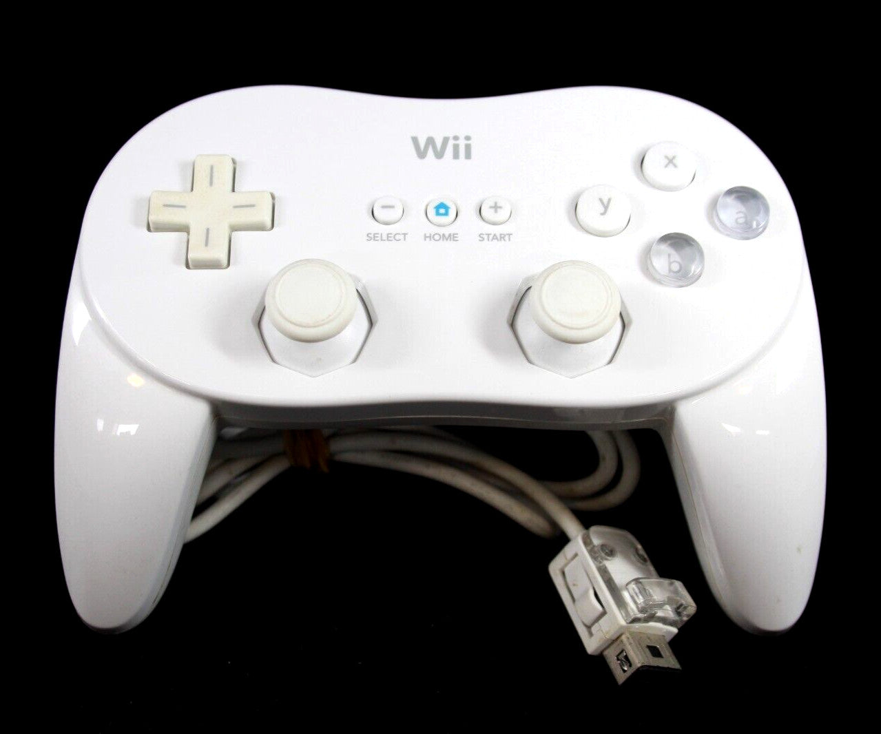 Genuine, Official Nintendo Wii Classic Pro Controller White RVL-005(-02)