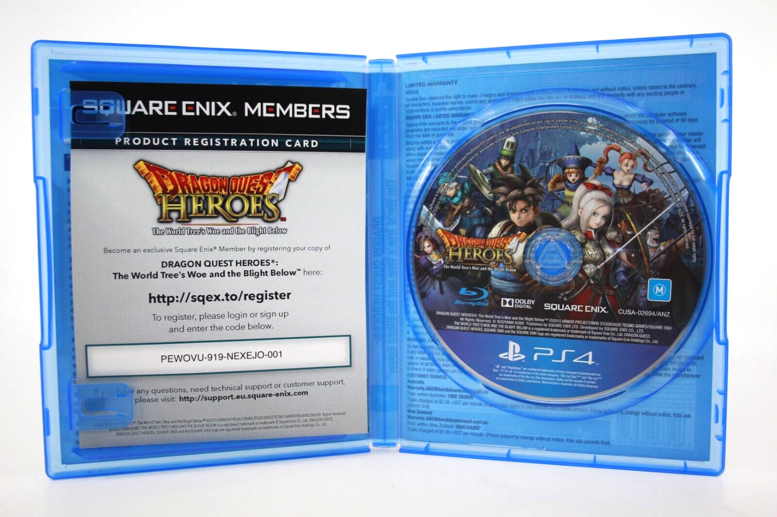 Dragon Quest Heroes The World Trees Woe and the Blight - PlayStation 4 (PS4) PAL