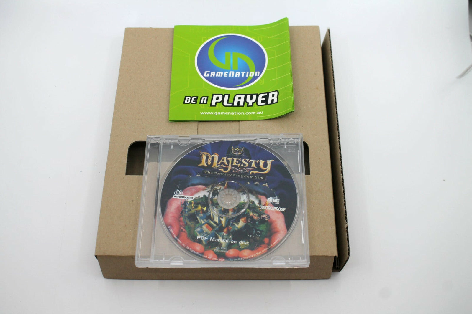 Majesty: The Fantasy Kingdom Sim game for PC/Windows - BIG BOX - BOXED