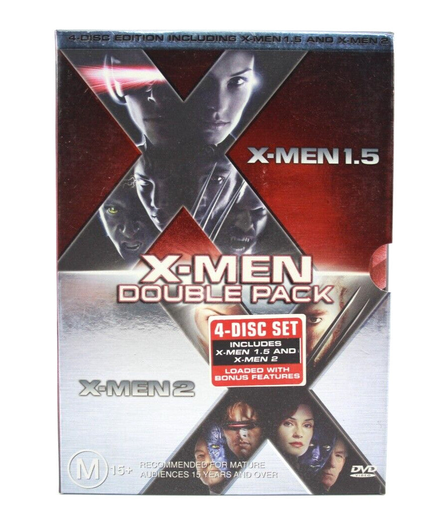 X- Men DVD DOUBLE PACK - X-Men 1.5 & X-Men 2