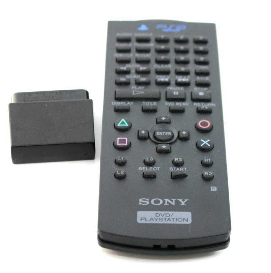 Genuine Official Sony PS2 SCPH-10150 Remote Control & SCPH-10160 IR Receiver