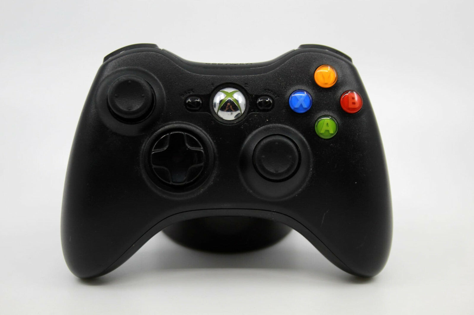 Genuine, Official Microsoft Xbox 360 Wireless Controller (All Black)