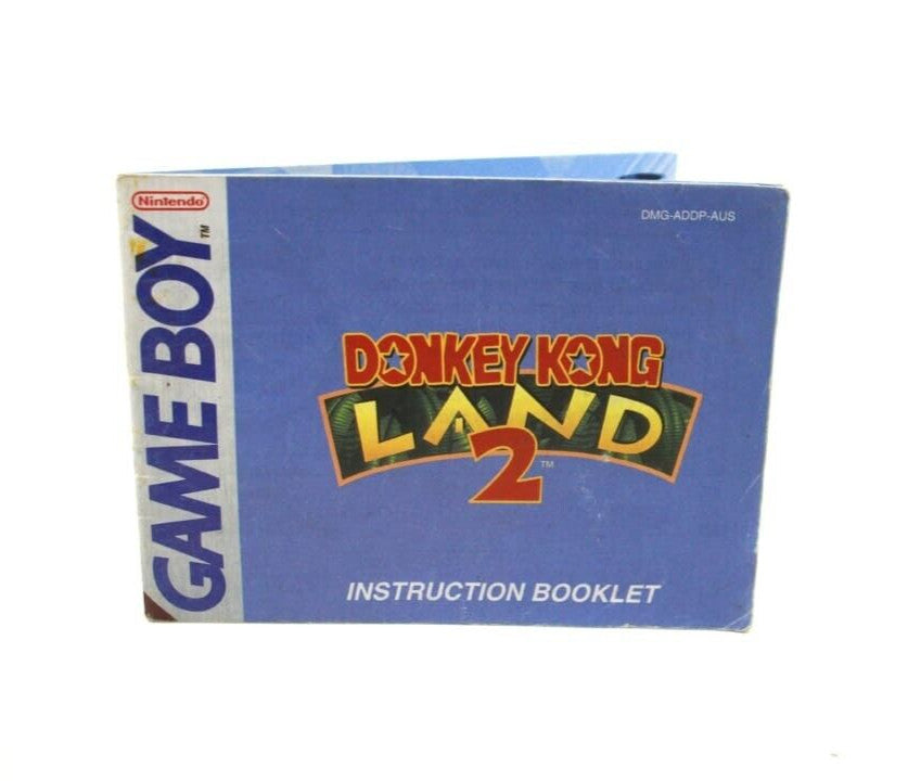 Donkey Kong Land 2 - (Nintendo Game Boy) ***Manual Only***