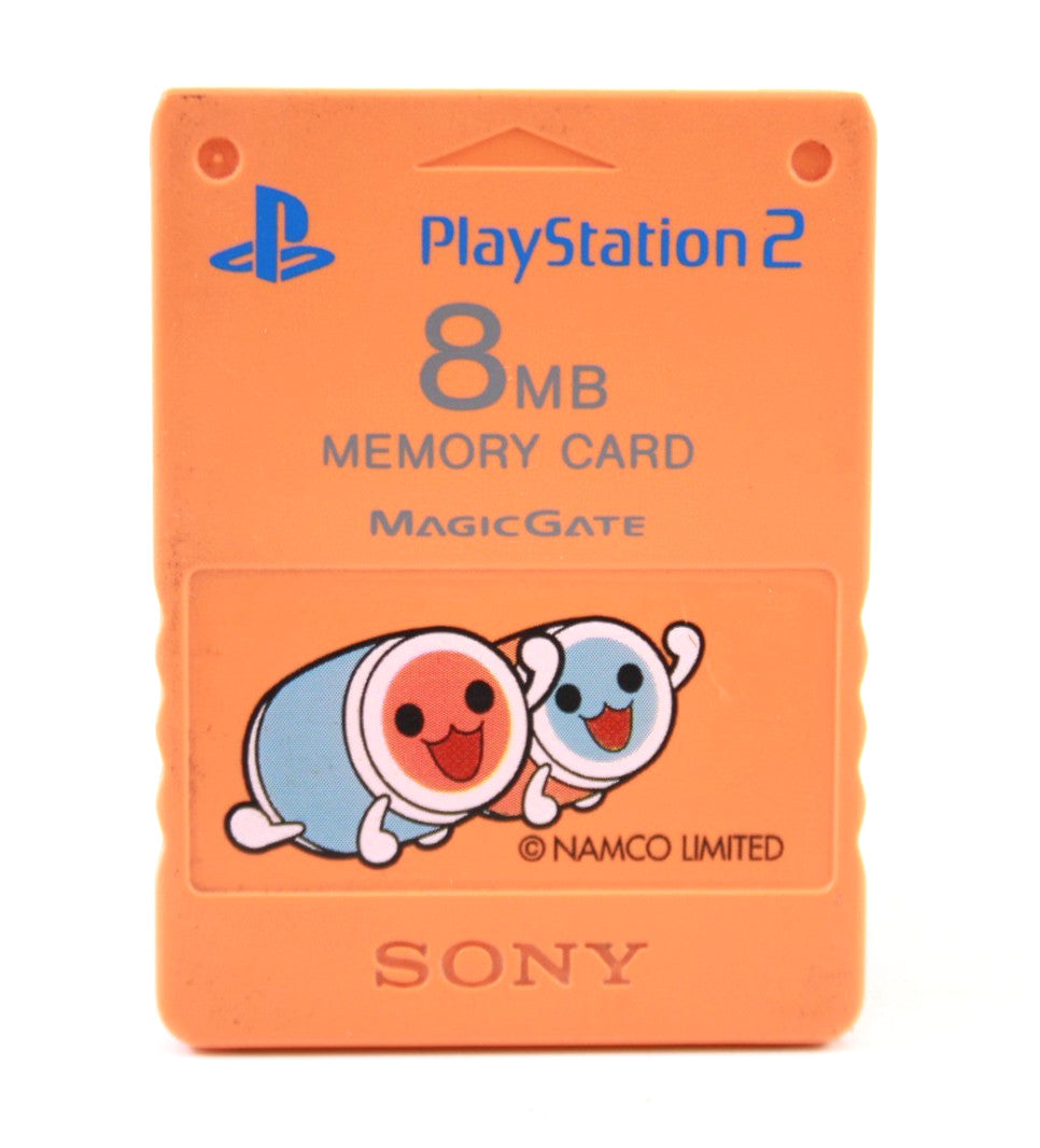 Genuine, Official Memory Card For Sony PS2 (Orange) 8MB WITH WARRANTY