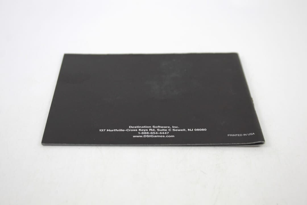 3 In 1 Pong, Asteroids & Yars Revenge - Nintendo Game Boy Advance *MANUAL ONLY*