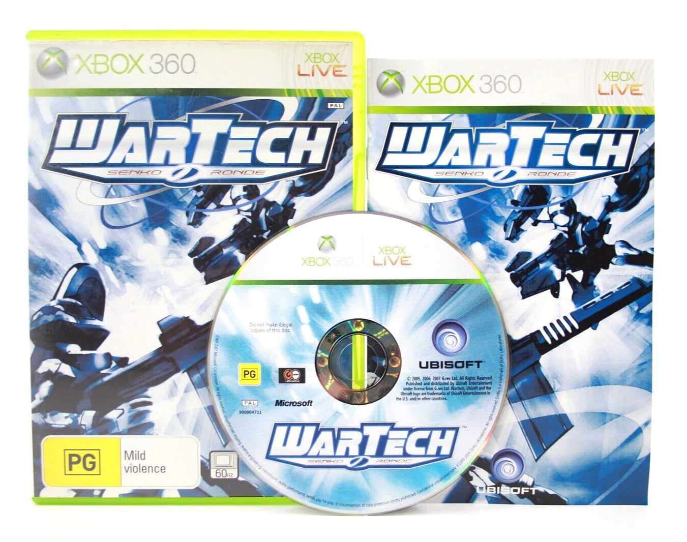 WarTech Senko No Ronde - Xbox 360 *Complete* PAL - Free postage