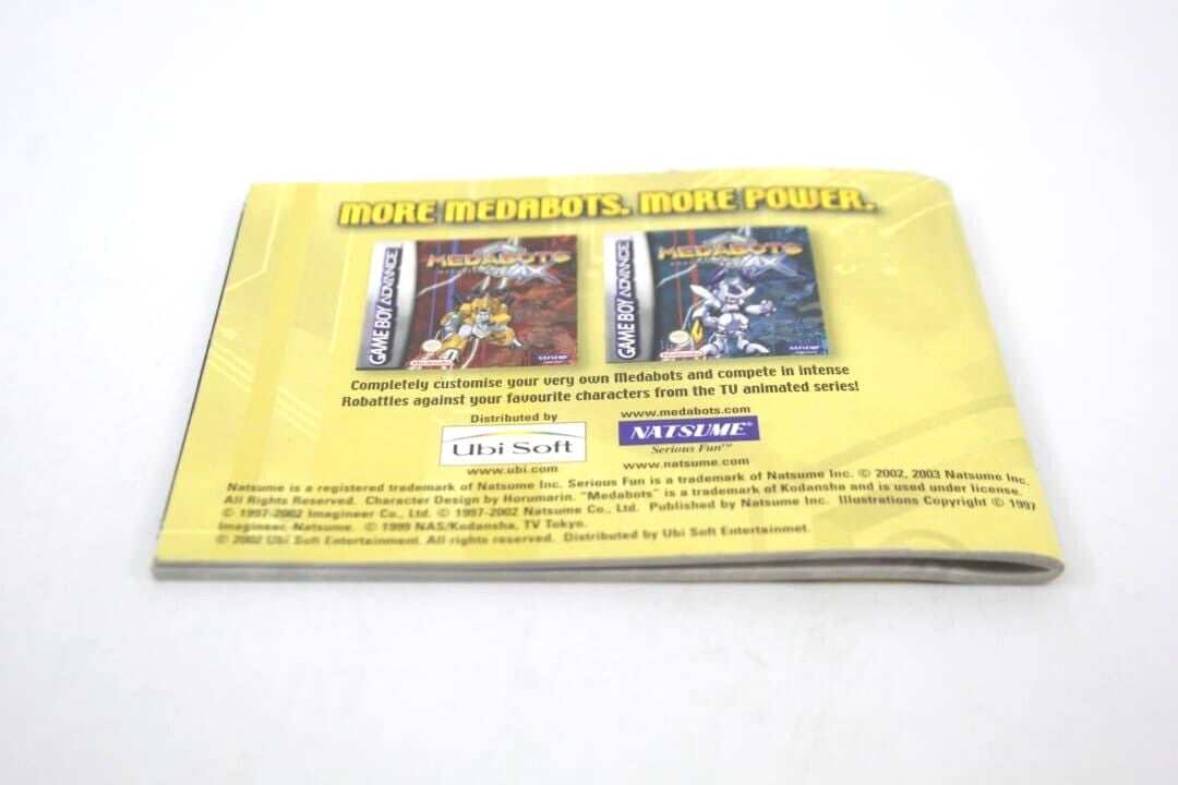 Medabots Metabee - Nintendo Game Boy Advance (GBA) **MANUAL ONLY**